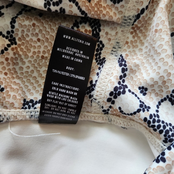 Anthropologie All Fenix Hi-Rise Python Leggings Size Small - Picture 2 of 7